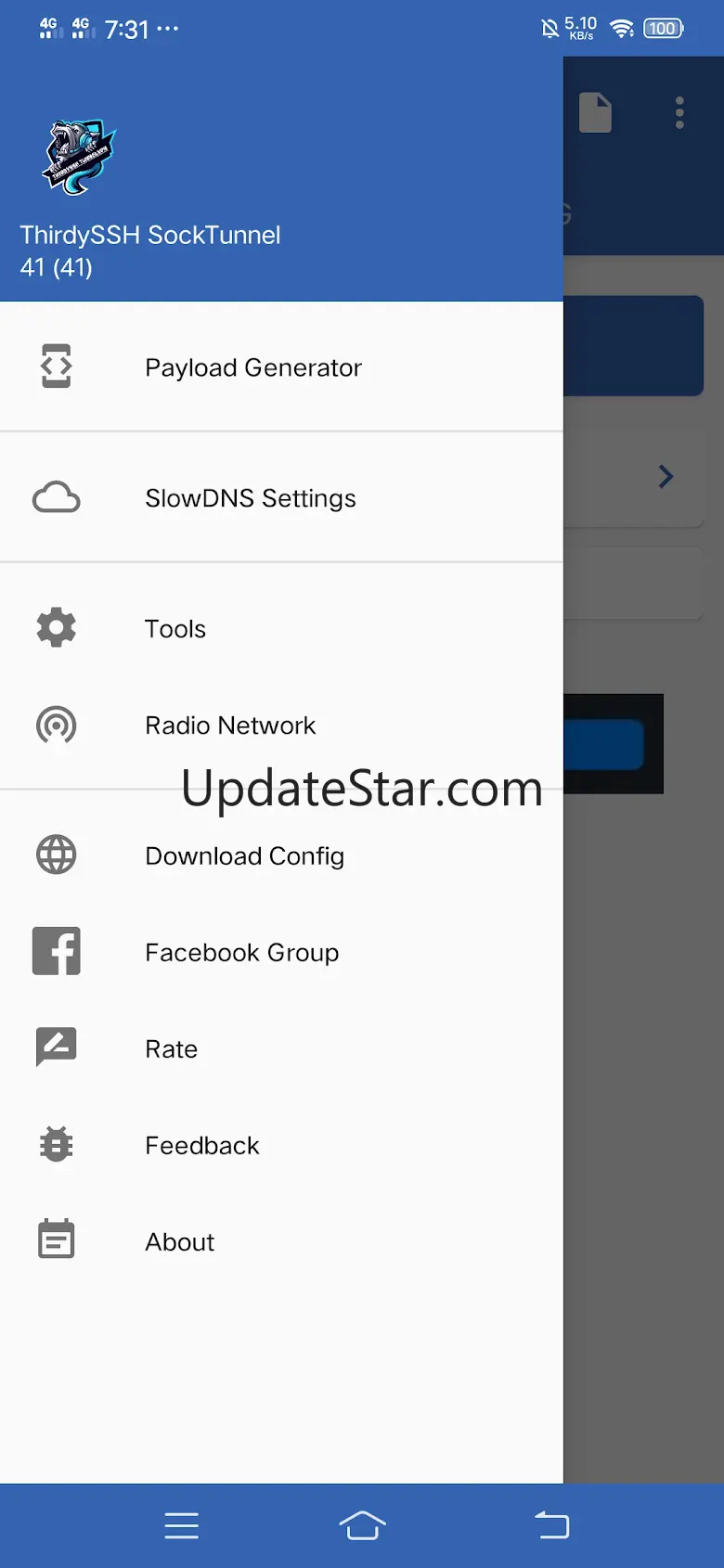 ThirdySSH Sock Tunnel VPN 46