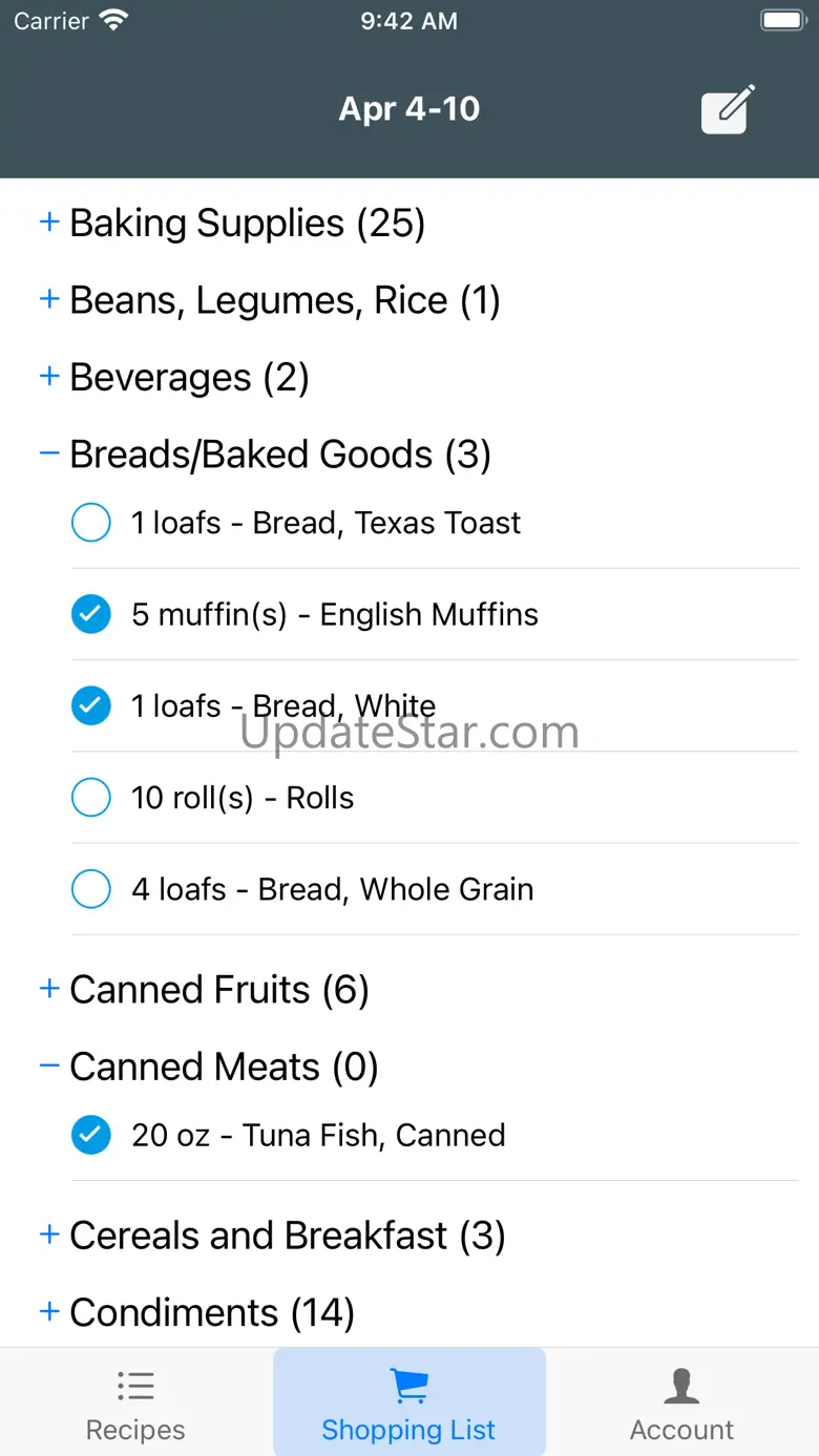 GroveRecipes 3.0.1