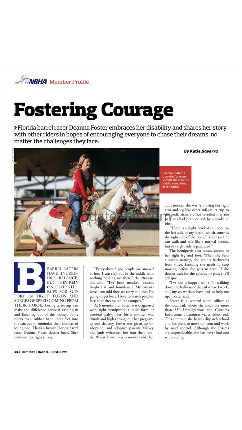 Barrel Horse News 7.1.6