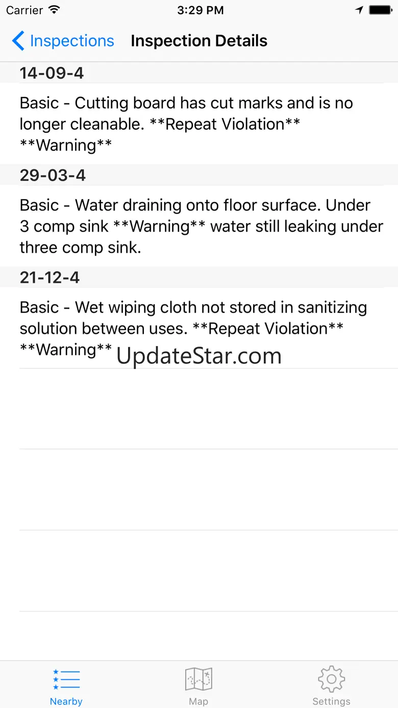 Safe Dining - Florida 2.2.0