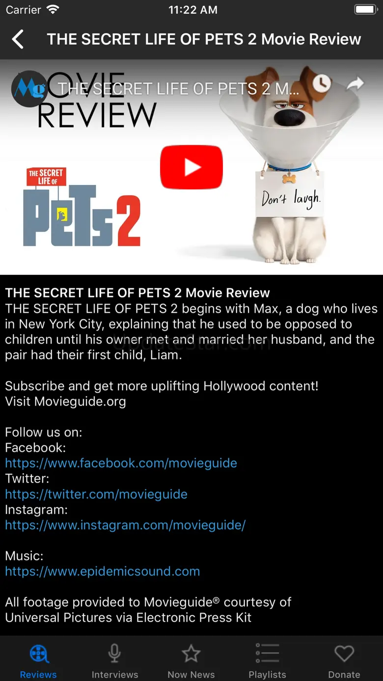 Movieguide® TV 2.1.0