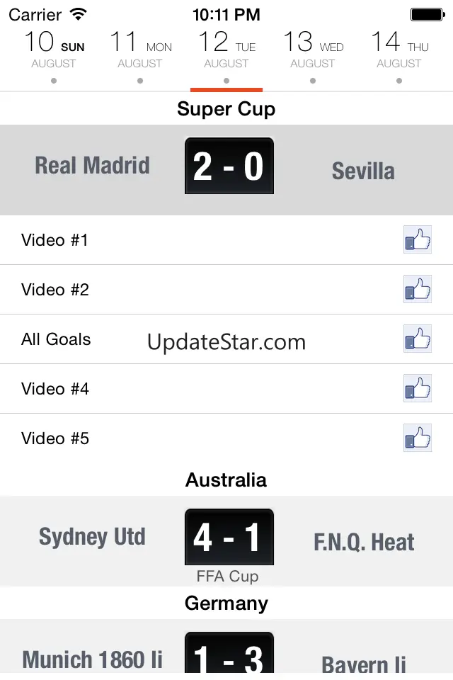 iHighlights - watch football highlights for free on your device 3.1