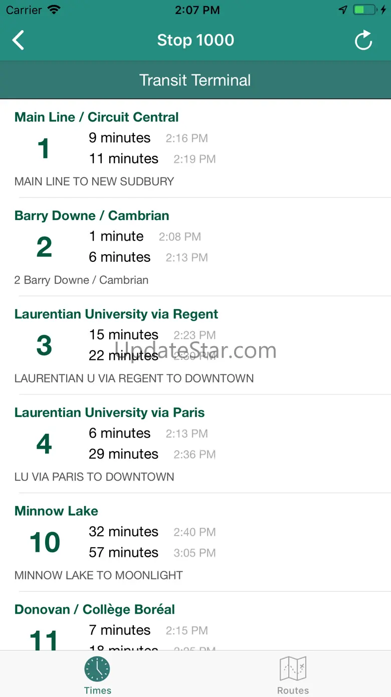 Sudbury Transit (GOVA) 3.32.2