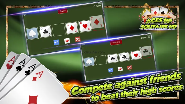 Aces Up Solitaire HD - Play idiot's delight and firing squad free 1.3