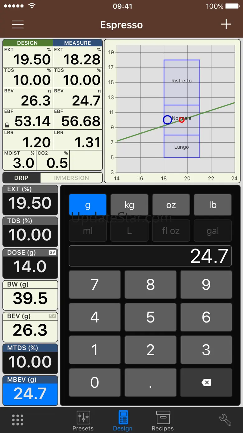 VST CoffeeTools PRO for iPhone 2.0.9
