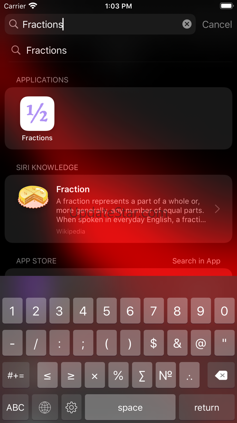 Fractions Keyboard 1.4.5