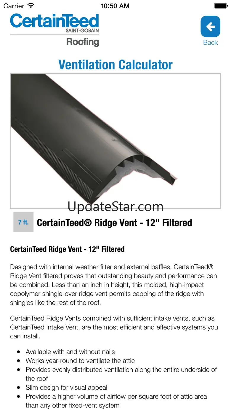 Roofing Ventilation Calculator 2.1.17