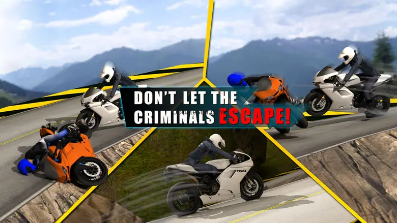 Police Fast Motorcycle Rider 3D – Hill Climbing Racing Game 1