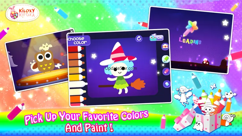 The Monster Coloring - A coloring game that have animation~ 1.1