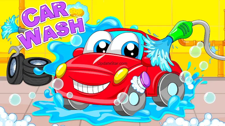 Car Wash & Race Games for Kids 22