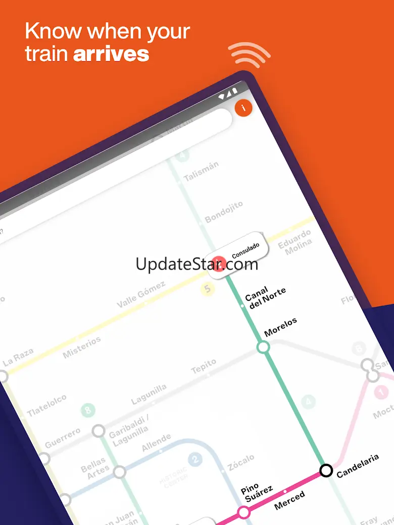 Mexico City Metro Map & Route 4.1.0