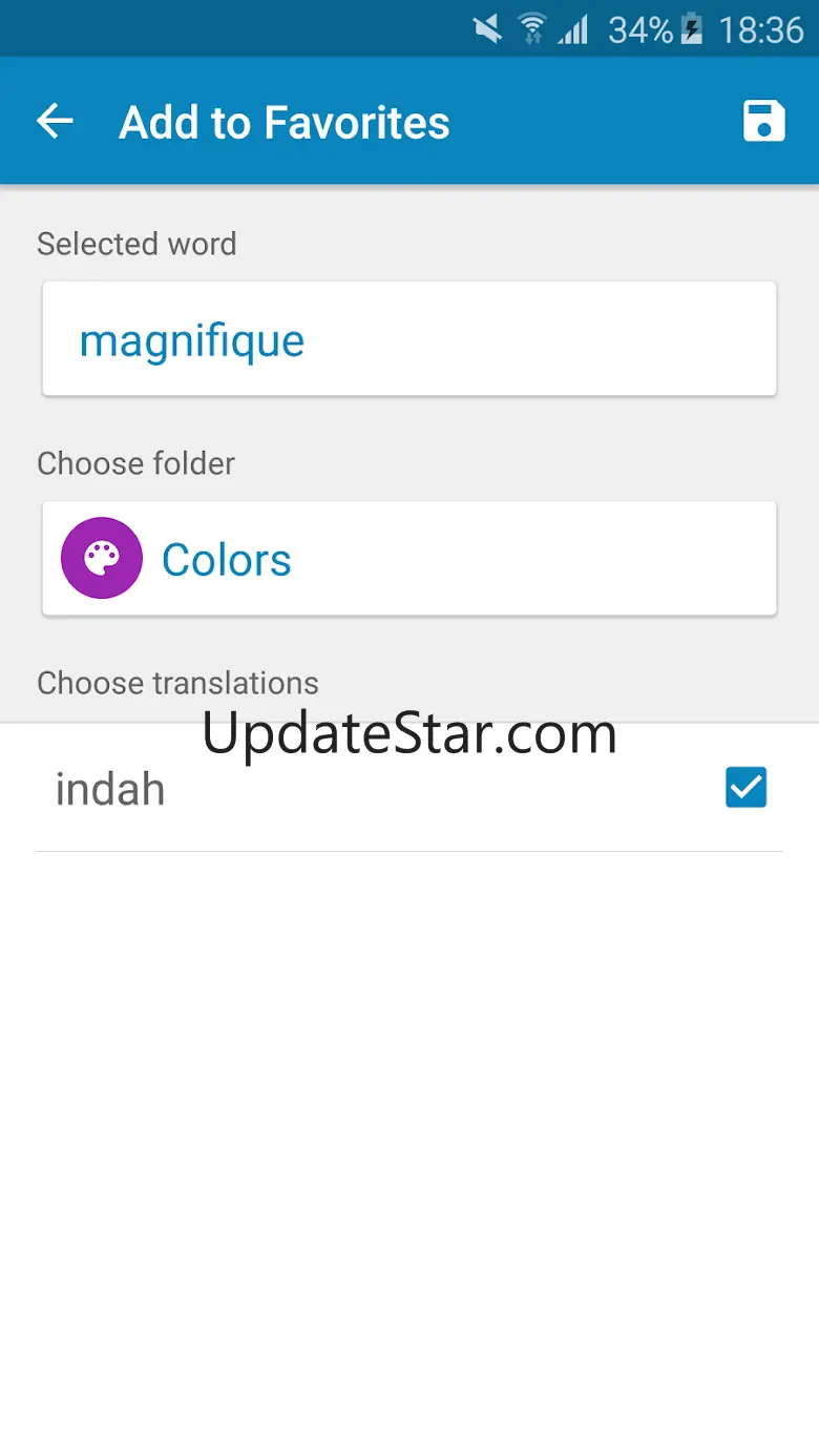 French-Indonesian Dictionary 2.8.3