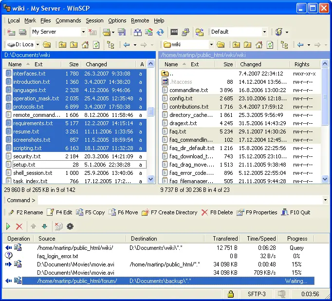 WinSCP 6.3.7