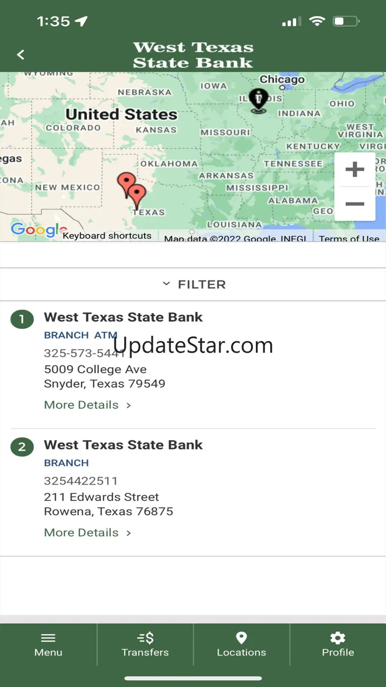 West Texas State Bank 25.6.0