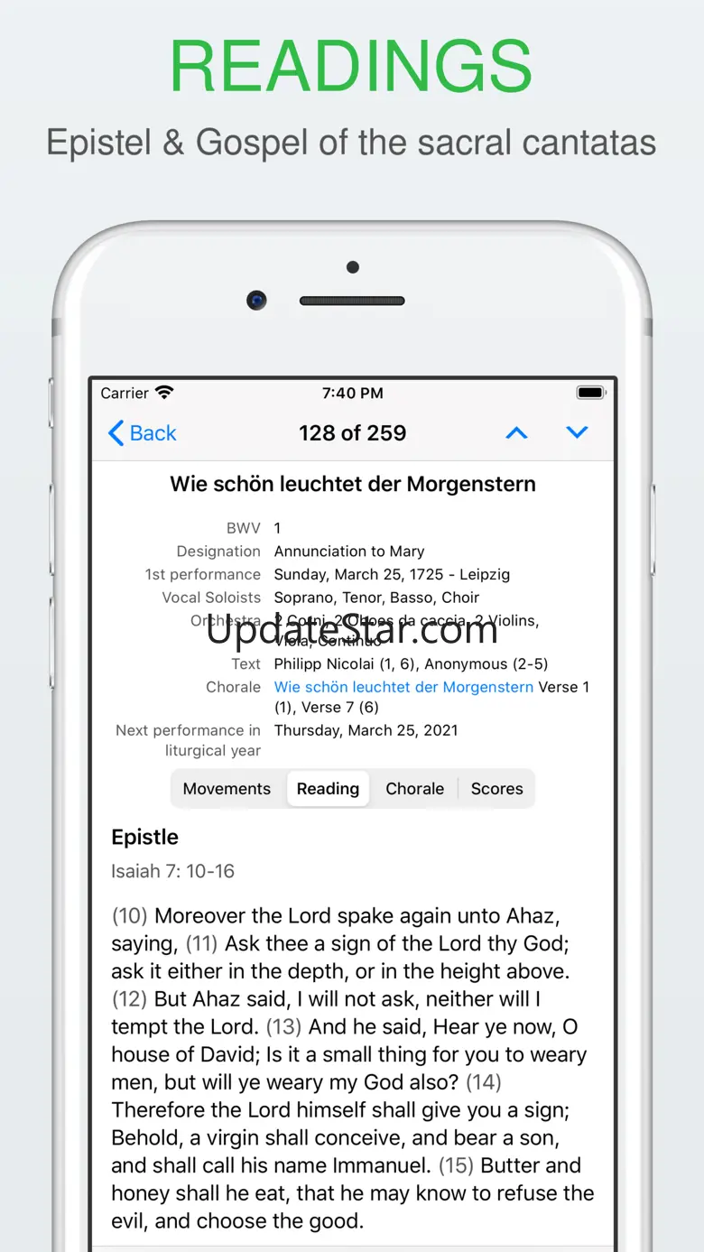Cantatas 1.9.9