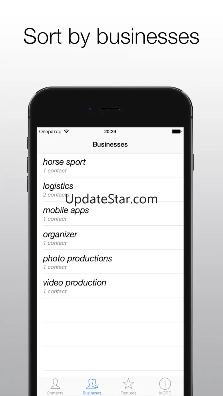 Business Contacts App 1.1.1