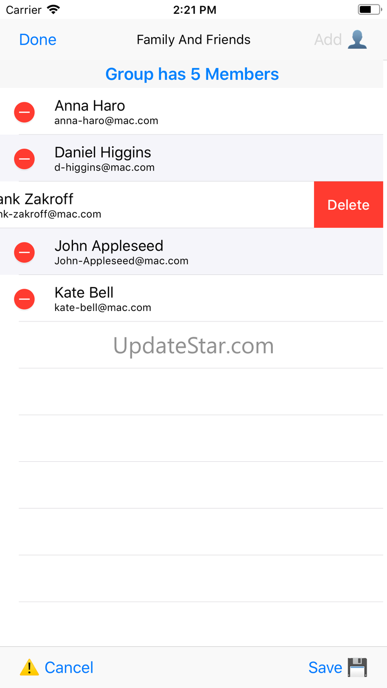 Groups - EmailGroups 2.0.9