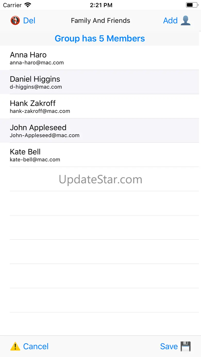 Groups - EmailGroups 2.0.9