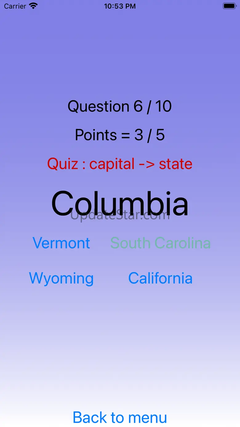 USA Geography - the 50 states 1.13
