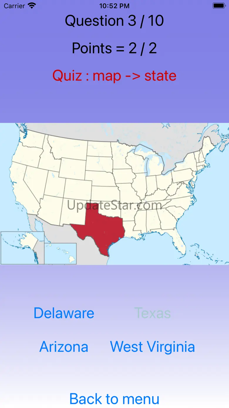 USA Geography - the 50 states 1.13