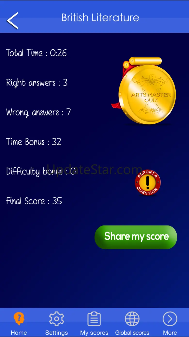Arts Master Quiz - Movies, Music, Arts and Literature Trivia 1.0