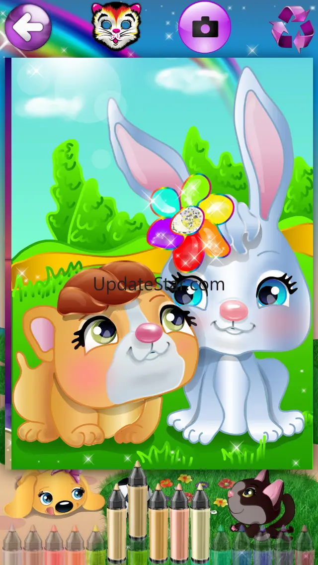 Royal Pets - Coloring Book for Kids with Littlest Animals Shop 1.0