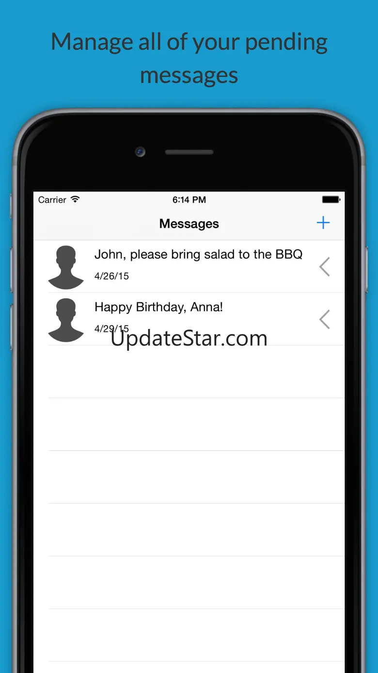 SMSClerk: Send your text later 1.5