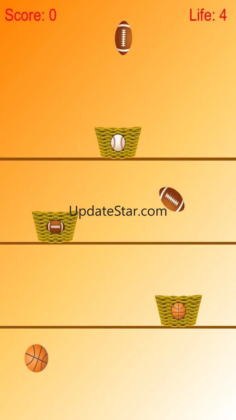 Ball Collect - Separate Baseball, Basketball And Football Free 1.0