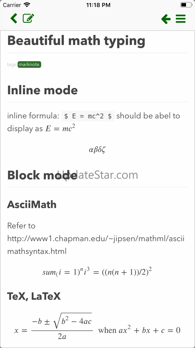 MarkNote - Markdown Note 9.70