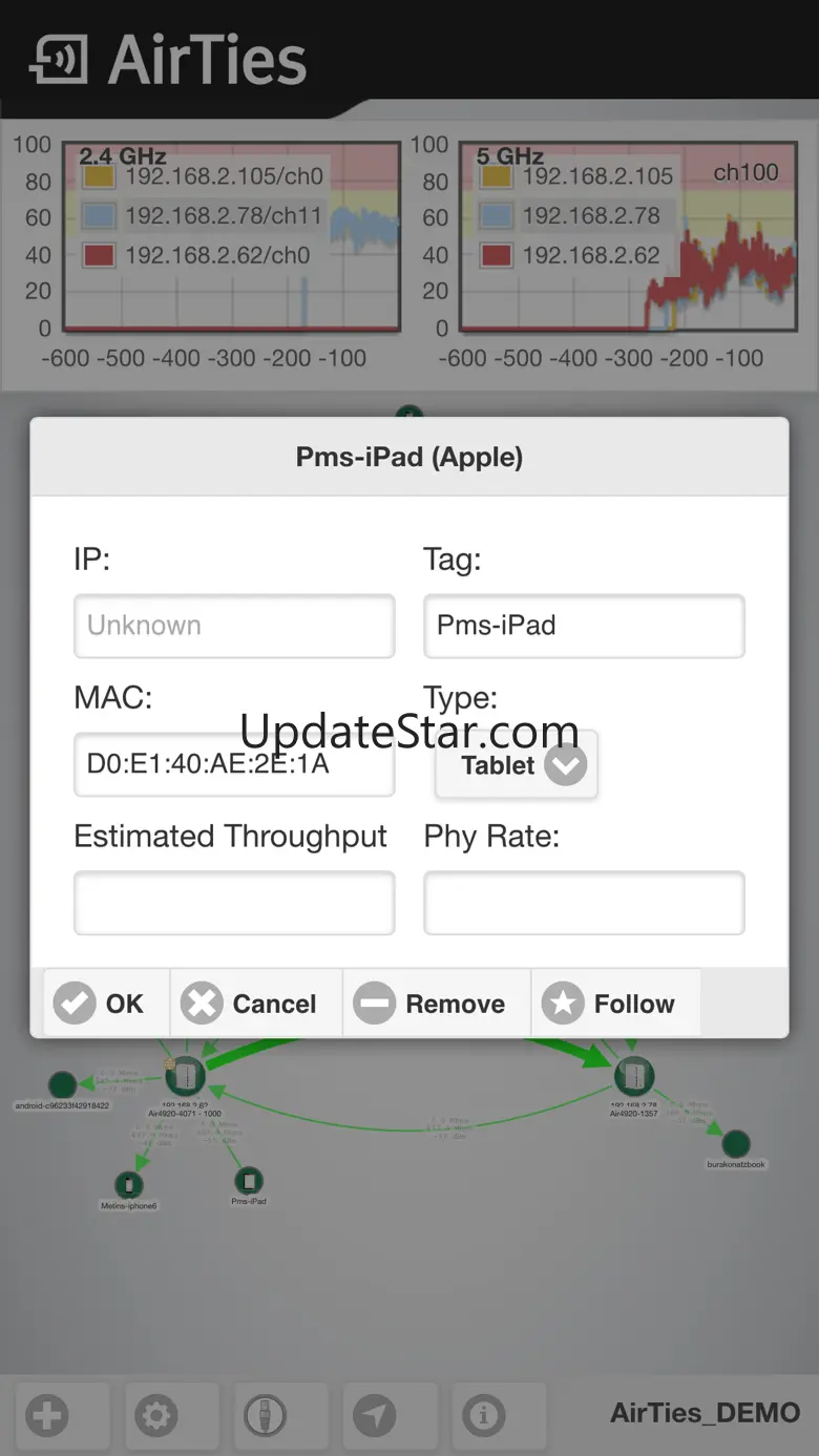 AirTies Network Visualizer 1.0.0