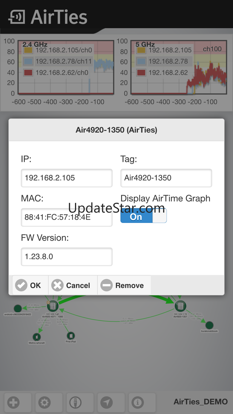 AirTies Network Visualizer 1.0.0