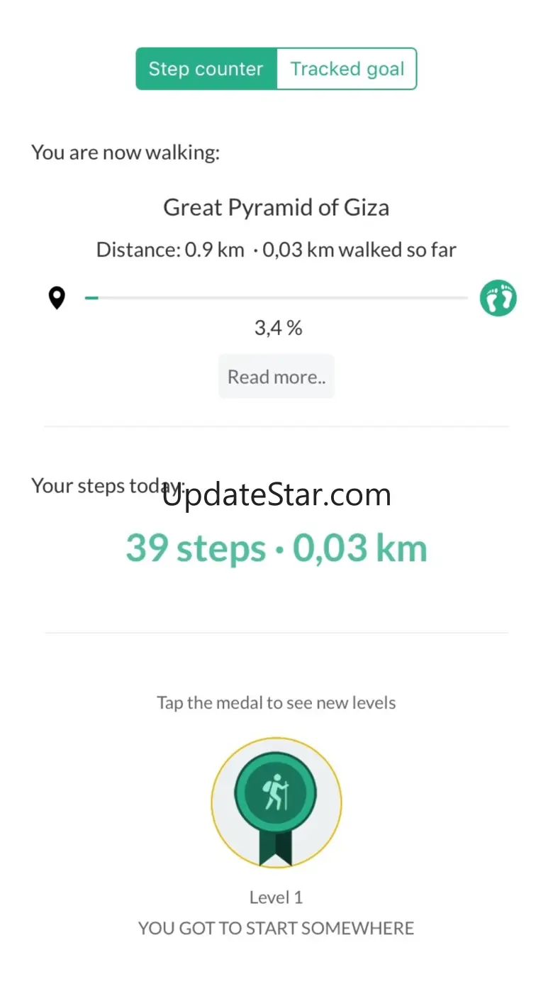 GetFeet Step Counter /Pedometer 3.1