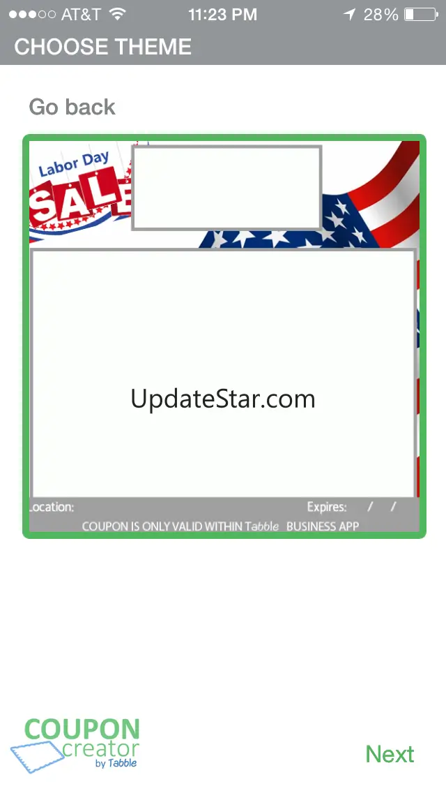 Coupon Creator - For Tabble Business 2.0