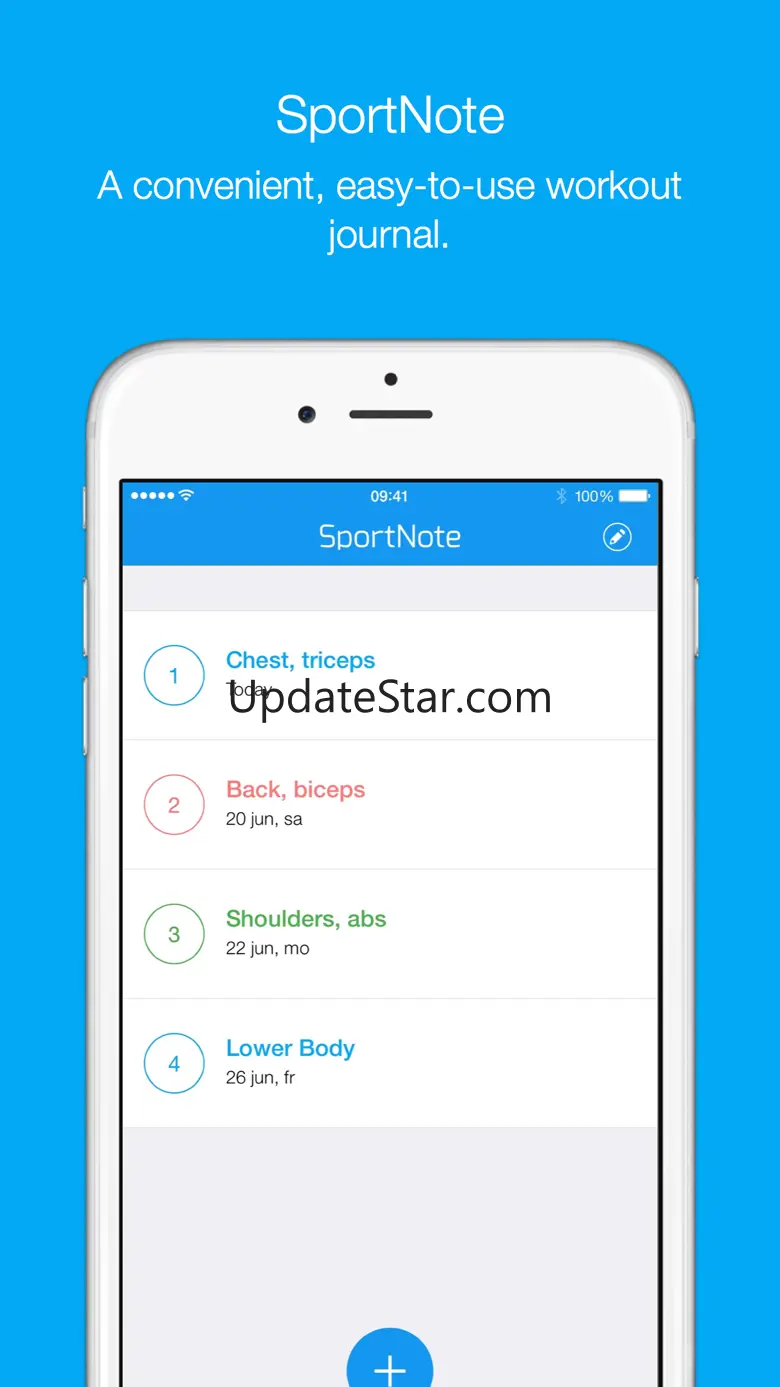 SportNote - Gym Log 1.0