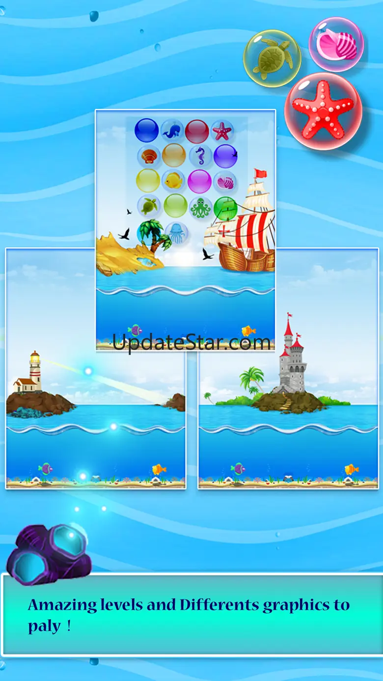 Bubble Shooter Mermaid - Bubble Game for Kids 1.2