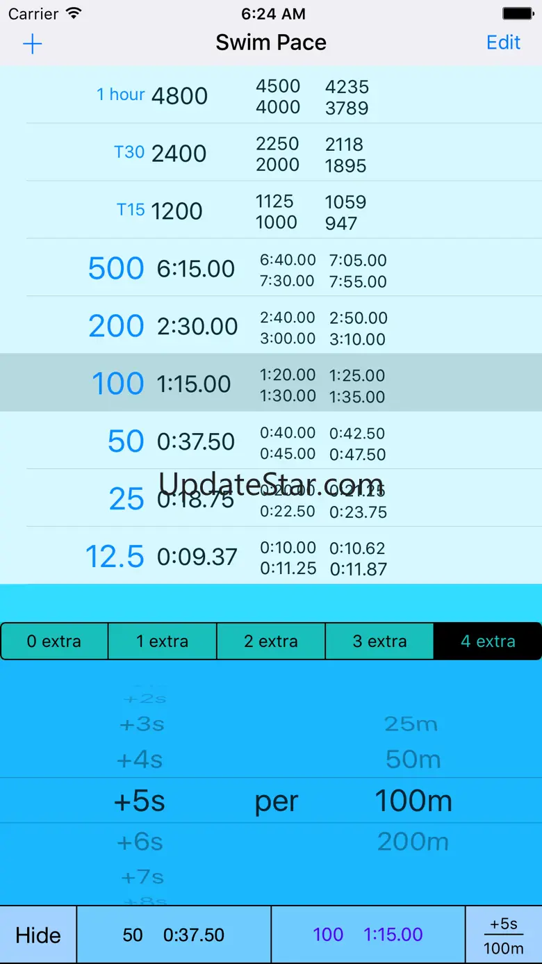 SwimPace 1.1