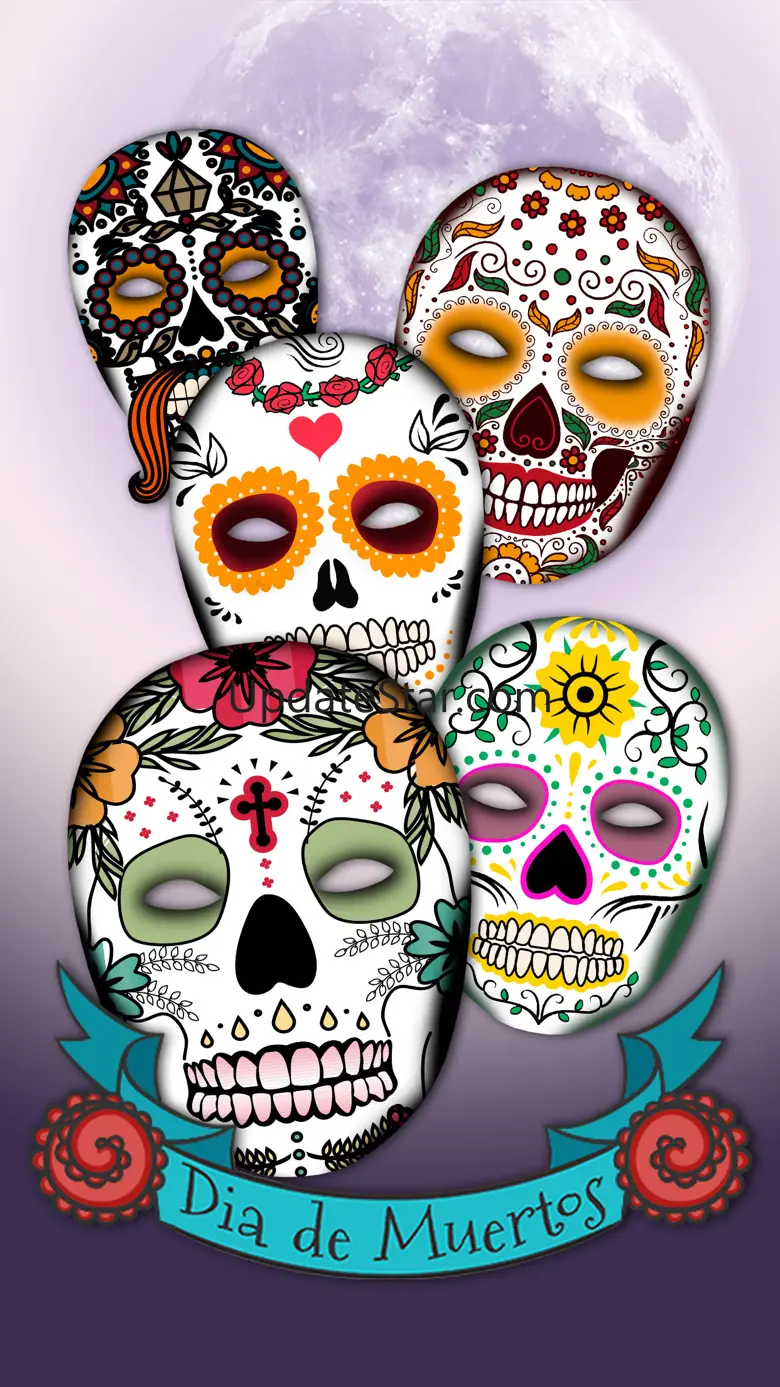 Mexican Sugar Skull Mask 1.2