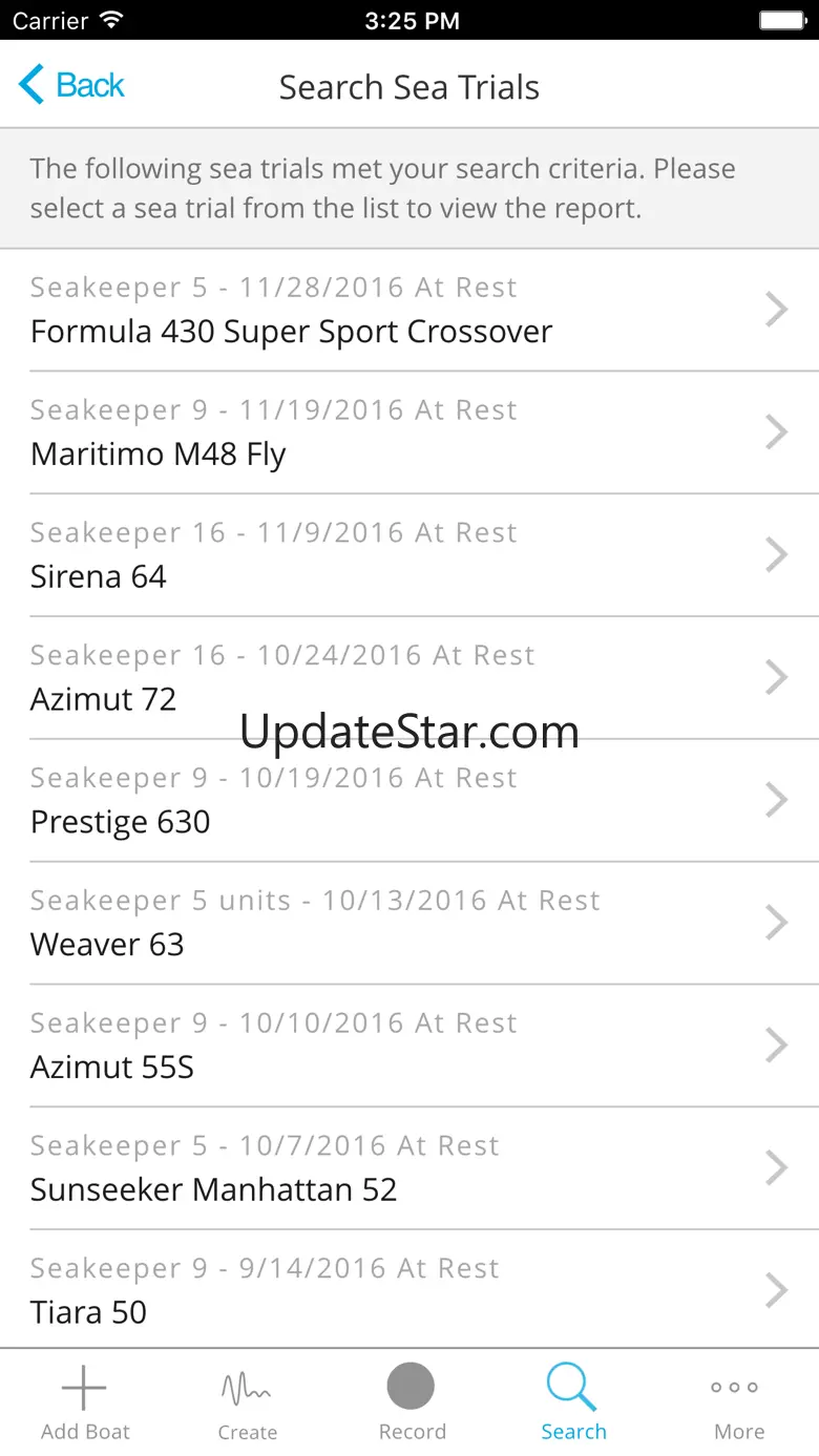 Seakeeper Sea Trial App 2.17.7