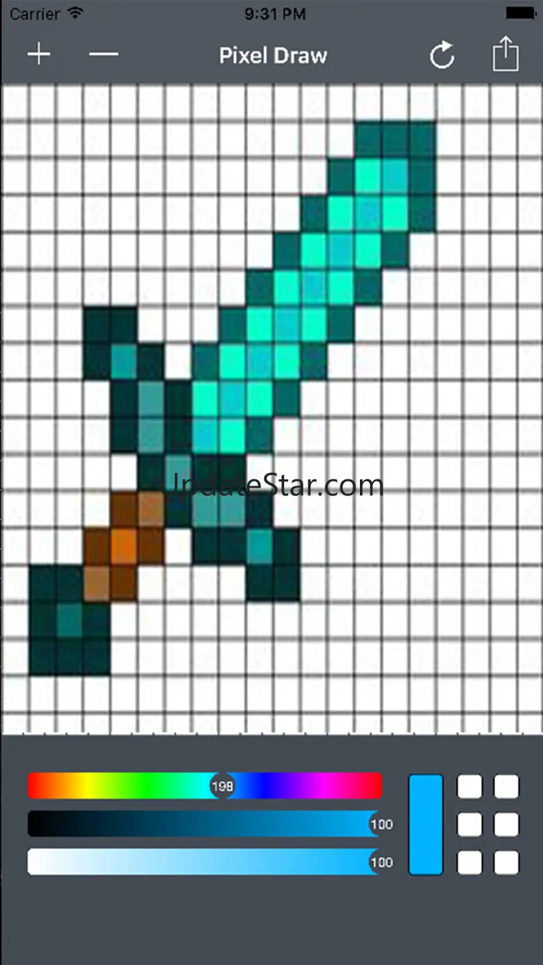 Pixl Art -  Draw in Pixels, Bits & Grids 1.0
