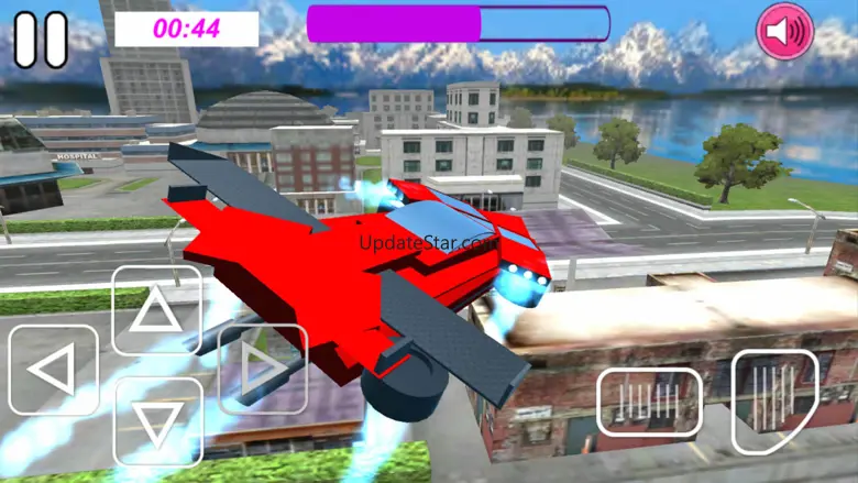Flying Car Driving Simulator - Wings Flying N Driving 2016 5.0
