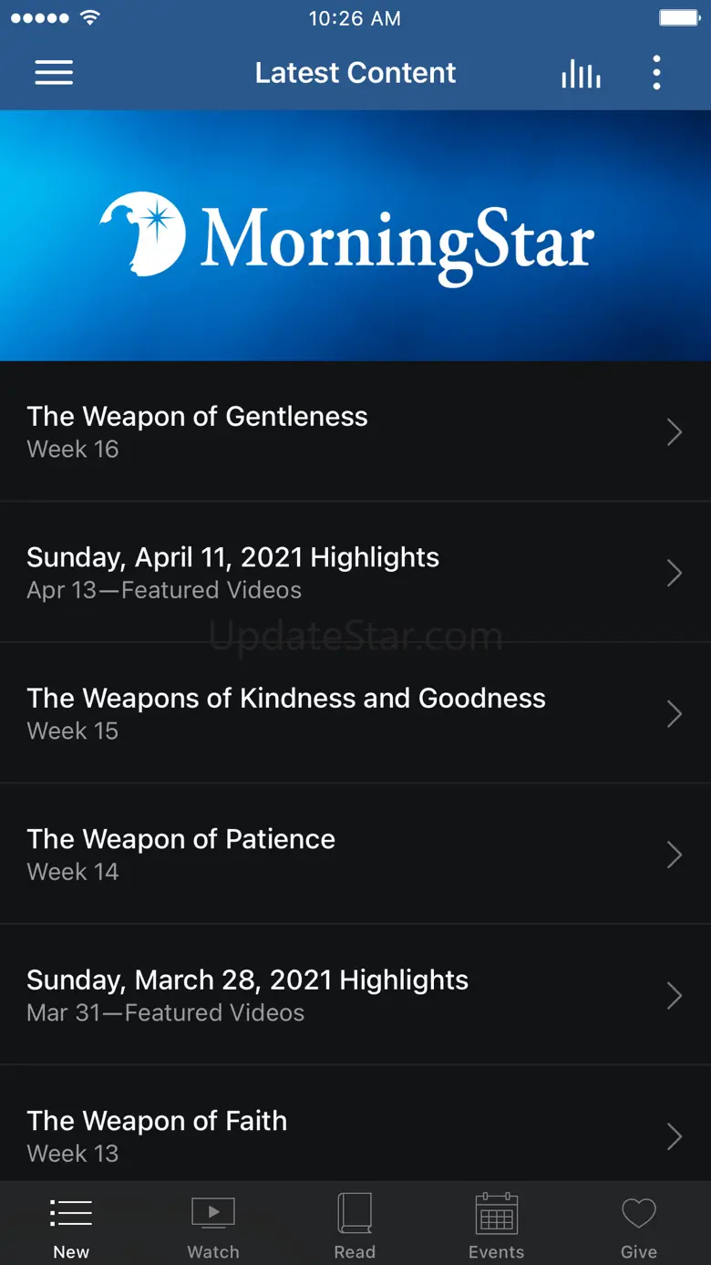 MorningStar Ministries 6.0.1