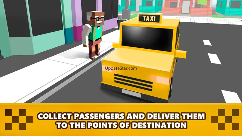 Pixel Loop Taxi Race 3D 1.0