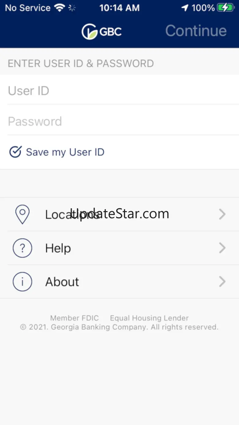 Georgia Banking Company Mobile 5.0.31.1009