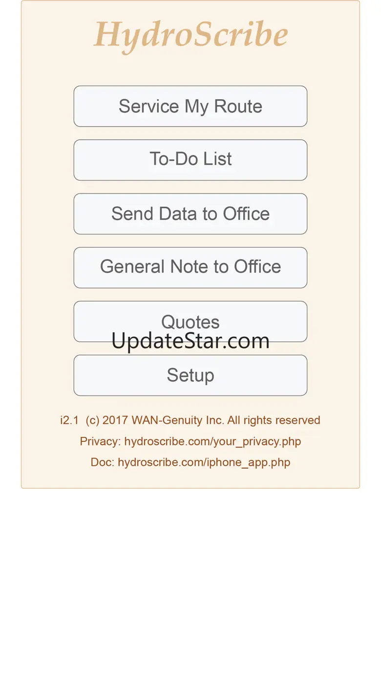 HydroScribe Pool App 3.82