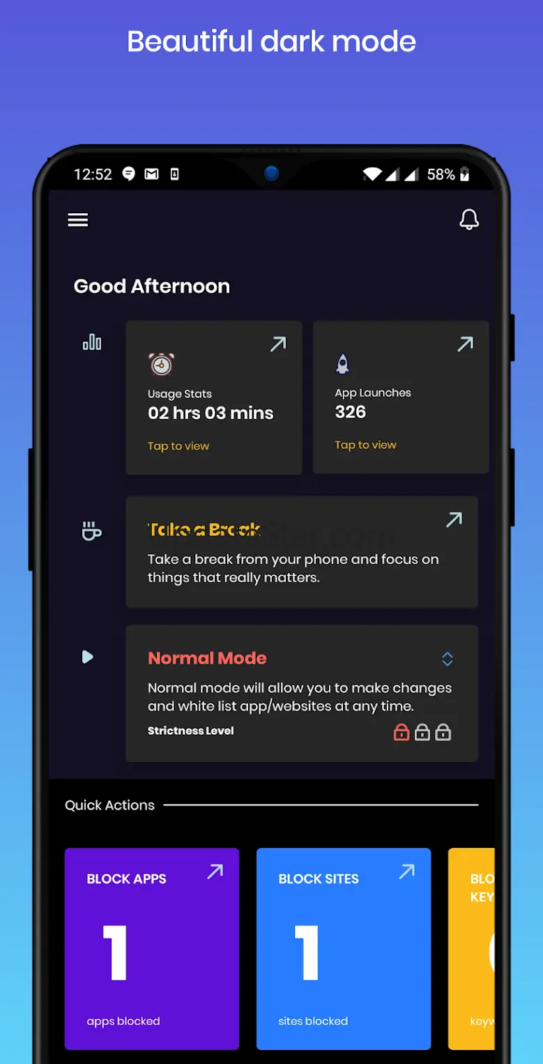 Stay Focused: Site/App Blocker 7.8.1