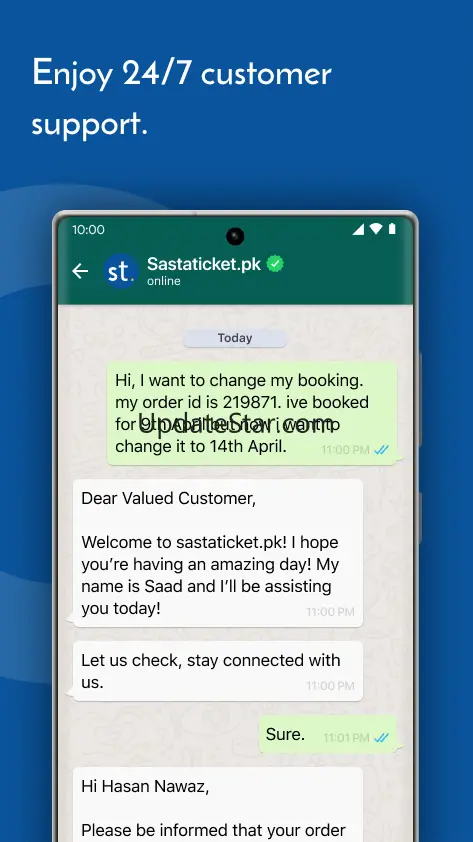 Sastaticket.pk Flights, Bus 0.7.48