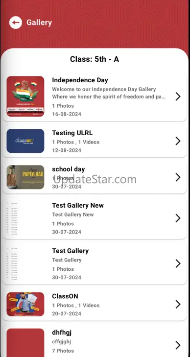 Class ON - Parents App 3.1.106