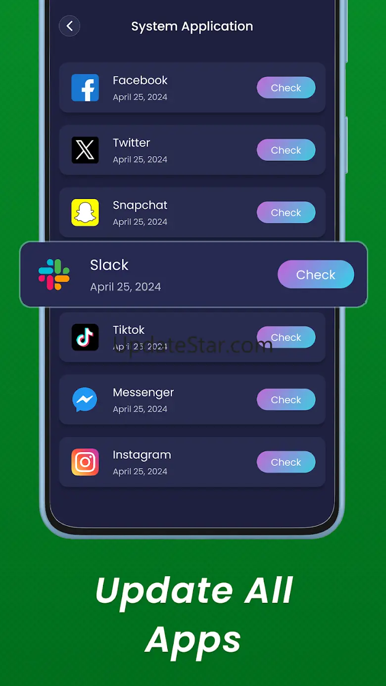 Software Update : App Update