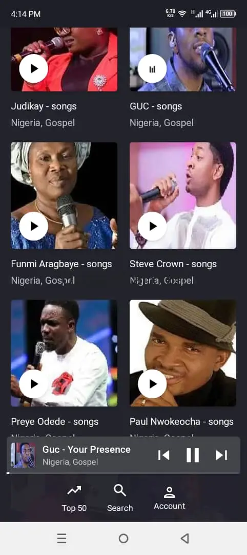 All Nigerian Gospel Music Mp3 1.7