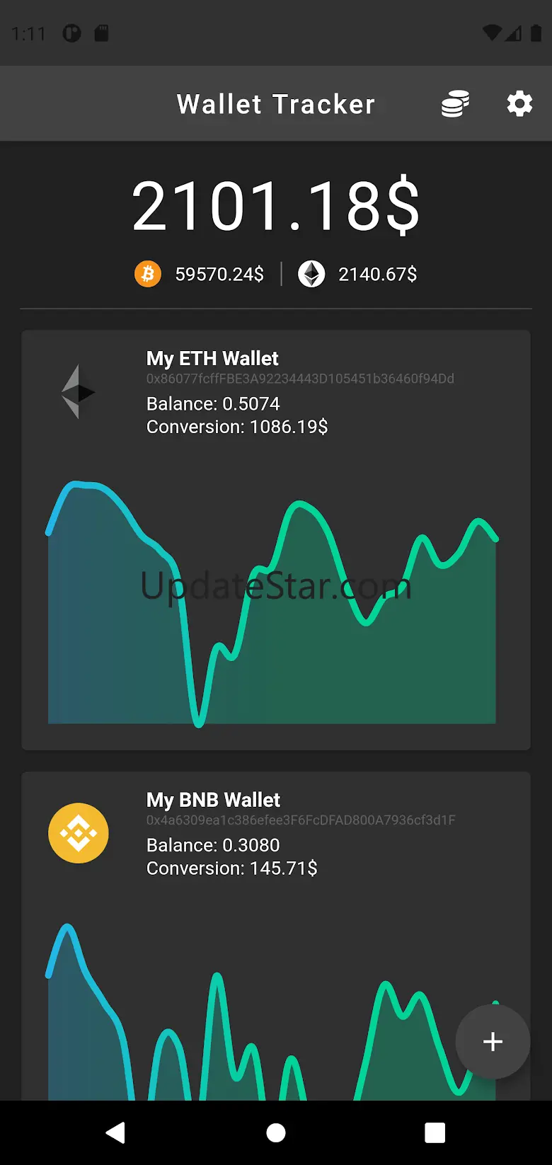 Wallet Tracker: For Blockchain 4.4.0